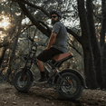 thumbnail image 4 of 1200W Off-Road Electric Bike for Adults, 48V 18AH Removable Battery, 16" Wide Tires, 5-Speed Transmission, Dual Disc Brakes & Spring Suspension, 4 of 11