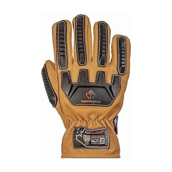Superior Glove Work Gloves,Drivers,S,Leather,PR 378GCXVB-S