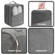 thumbnail image 4 of Bolsa para zapatos Emissary con capacidad para 3 pares, impermeable para viajes, color gris, 4 of 7
