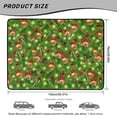 thumbnail image 7 of Jeiento Pine Bell Candy Cane Car Trunk Mat for Dog Non-Shedding Dog Car Travel Accessories All Weather Cargo Liner Floor Mat for SUV Sedan Truck, 7 of 7