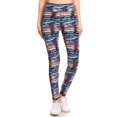 thumbnail image 1 of Yoga Style Banded Lined Tie Dye Printed Knit Legging With High Waist - Multi, 1 of 4