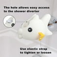 thumbnail image 6 of Bath Spout Cover, Faucet Cover Baby Bathroom Tub Protector for Kids Safety with 2 Toys,Kiss FIsh,White, 6 of 7