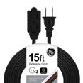 thumbnail image 1 of GE 45154 - Cable de extensión de 3 salidas con múltiples tomas, cable de extensión de 15 pies, tira, 1 of 6