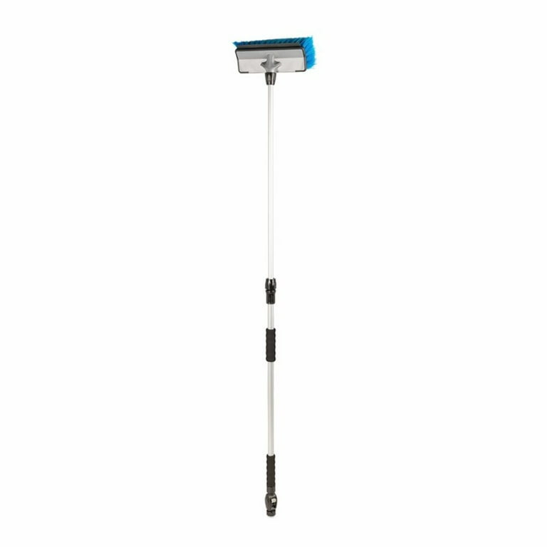 Camco 41960 Flow Through Wash Brush - W / Push Button Handle
