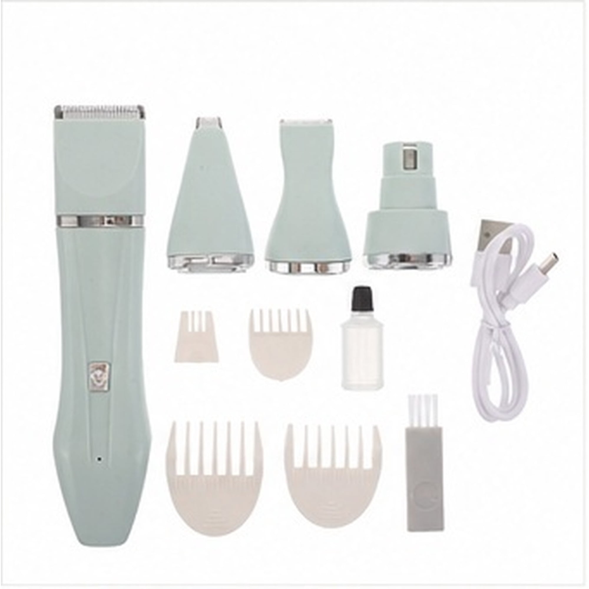 OUNONA 1Set Pet Hair Remover for Cats with Quiet Electric Clippers and Waterproof Cordless Trimmer