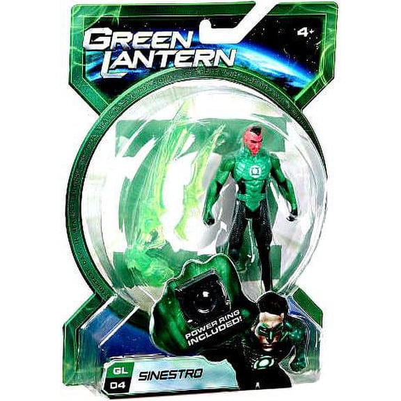 Mattel Green Lantern Movie Sinestro Action Figure