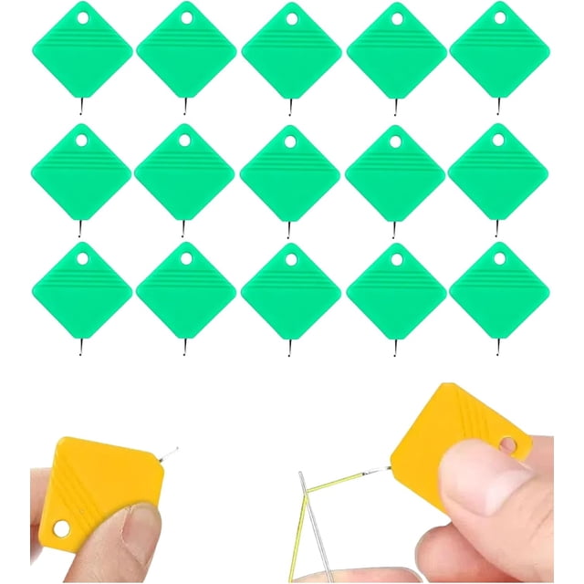 HLONK Simple Needle Threader 2024 Upgraded Automatic Needle Threaders for Hand Sewing Sewing Machine Needle Threader Needle Threader Tool Needle Threader for Sewing Machine (5 Pack Blu