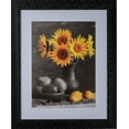 thumbnail image 1 of 1-13/16" Polystyrene Mosaic Textured Modern Picture Frame - by WholesaleArtsFrames-com. 14x22 243 Series - Rich Black - Made In USA, 1 of 5