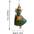 thumbnail image 4 of Xihbxyly Adorno Navideño de Hierro Forjado, Colgante Festivo de Anciano, Diseño Único de Figura de Hierro, Decoración Versátil para Fiestas y Todo El Año, Ideal para Árbol de Navidad o Mesa, Juego de, 4 of 7