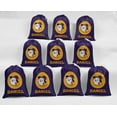 thumbnail image 5 of Darling Souvenir Purple Ghost, Broom & Hat Halloween Custom Party Supplies Favor Bags&nbsp;Jewelry&nbsp;Pouches 15 Pieces, 5 of 5