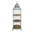 thumbnail image 1 of IMAX Corporation Charlotte Birdcage Rack de Rangement en Vert, 1 of 1