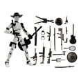 thumbnail image 1 of 3D Printed Action Figure Dummy T13 Toy Figure Robot Assembly Model Ornament Kit for Children Christmas Birthday Gift, 1 of 6