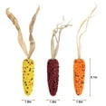 thumbnail image 2 of Luxtrada 6-Pack Ornamental Corn Decoration -Thanksgiving, Fall, Home Decor (Orange&Red&Yellow), 2 of 8