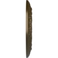 thumbnail image 4 of Ekena Millwork 15 3/4"OD x 1 1/2"P Colton Ceiling Medallion (Fits Canopies up to 4 3/4"), Hand-Painted Brass, 4 of 6