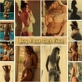 thumbnail image 2 of Carteles de chica Sexy, Papel Kraft con impresión HD, póster Retro, decoración artística para el hogar, habitación, Bar, pinturas, pegatinas de pared, 2 of 3