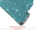 thumbnail image 2 of Maoww Rhinestone Ribbon Bling with Good Craftsmanship Sticker Gift Packaging Kit Decorative Supplies Glitter Car Decorations for Phone Silver white （12*20CM）SS6, 2 of 5