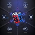 thumbnail image 4 of 3x3 Cylinder Gear Cube 3x3x3 Circular 3d Puzzle Twist Brain Teasers Toy Stocking Gift, 4 of 5