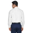 thumbnail image 2 of Devon & Jones D630 Men's Crown Collection Oxford Woven Dress Shirt-White-2XL, 2 of 3