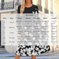 thumbnail image 3 of Dresses for Women Fashion Leisurely Printed Round Neck Dress Women's Long Sleeve Bohemian Floral Maxi Dresses Loose Casual High Waist Boho Printed Beach Party Dress, 3 of 7