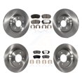 thumbnail image 1 of Transit Auto Front Rear Disc Brake Rotors and Ceramic Pads Kit for Car 2016 Kia Optima LX EX 1.6T with Electric Parking K8T-102892, 1 of 11