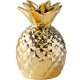 thumbnail image 2 of Hucha de cerámica de estilo europeo con forma de piña, hucha de oro galvanizada, decoración creativa para el hogar, adornos para vitrina de vino, 2 of 4