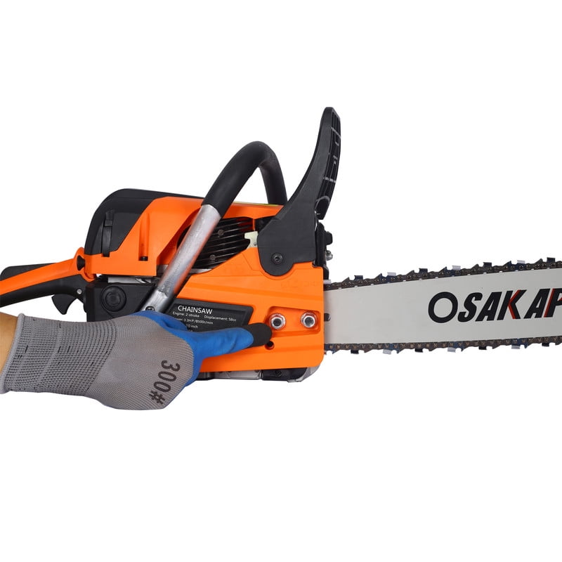 20 in. 2-Stroke Chainsaw with Gas-Powered, 52cc Gasoline, 2.6HP Engine, EPA Compliant