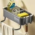 thumbnail image 1 of Kitchen Multifunctional Drainage Rack Home Wall Mounted Sink Shelf Pool Wall Mounted Storage, 1 of 6