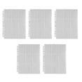 thumbnail image 1 of Pockets Double Sided Trading Card Pages Pockets 9-Pocket Clear Plastic Game Card Protectors for Fit, 1 of 5