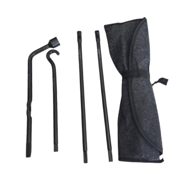 Kit de Herramientas para Llanta de Repuesto, Herramientas de Reparación de Llantas para Vehículos Pesados con Bolsa de Almacenamiento