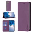 thumbnail image 1 of Feishell for Samsung Galaxy A24 4G Flip Wallet Case with ID Credit Card Slots,Shockproof Premium PU Leather Magnetic Closure Folio Flip Kickstand Slim Wallet Phone Case for Women Men,Purple, 1 of 10