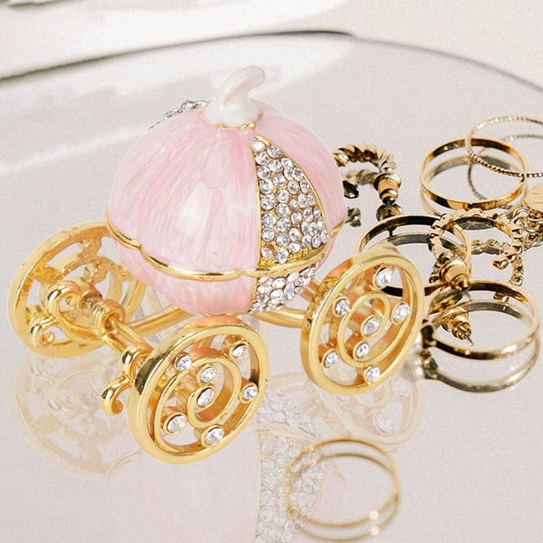 Caja De Dulces Con Forma De Carruaje De Cenicienta (4 Unidades), Centro De Mesa De Princesa