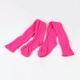 thumbnail image 4 of WTXUE Women Thigh High Socks Knit Over The Knee Cable Knit Boot Stockings Long Warm Leg Warmers Over The Knee Stockings,Long Comfortable Fashion Leg Warmers Trendy Winter Stockings Hot Pink One Size, 4 of 4