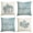 Blue, variant on Sm:)e Fall Throw Pillow Covers 18 x 18 Set of 4 Maple Leaf Hello Pumpkin, Cushion Covers for Sofa Seasonal Home Decor, Orange