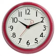 thumbnail image 1 of Westclox Horloge Murale Ronde de 9,5 po, Rouge - Modèle 32042RCN, 1 of 6