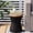 Drum Shape-2, variant on 2pcs/1pc Concrete Outdoor Side Tables with Wood Grain Texture Top, Round Cylinder Plant Stand, Living Room End Table, Patio Coffee Table for Garden, Porch, Balcony, Space-Saving & Stable