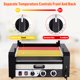 thumbnail image 4 of Rollo para hot dogs con 9 cilindros, capacidad para 24 hot dogs, 1650W, parrilla de acero inoxidable para salchichas, 4 of 8