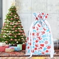 thumbnail image 3 of Xingzhi Christmas Candy Bag Drawstring Cookie Snacks Wrapping Packing Pouch Xmas Printed Party Gift Type 2 M, 3 of 5