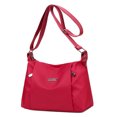 thumbnail image 3 of Bolsa de hombro de nailon para mujer, cruzado diario de gran capacidad para mujer (rojo) Ehuebsd Para Estrenar, 3 of 7