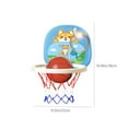 thumbnail image 3 of Indoor Basketball Hoop Hanging Sports Activity Set for Ages 1-2Years 3-4Years Early Development Motor Skills Ball Game, 3 of 6