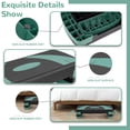 thumbnail image 5 of Fitvids Workout Step, 31" Aerobic Platform with 3 Level Adjustable Heights, Green Jasper, 5 of 7