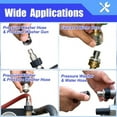 thumbnail image 4 of OWLCE Pressure Washer Adapter Set, Stainless Steel Quick Disconnect Kit, M22 Swivel to 3/8 Inch Quick Connect, 3/4 Inch to Quick Release, 8-Pack, 4 of 8