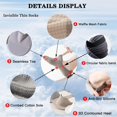 thumbnail image 3 of No Show Socks Men Non Slip Low Cut Thin Socks for Loafers Boat 6 Pairs, 3 of 5