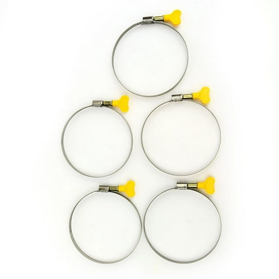 Big Horn 11741PK - 4 Inch (5 Pk) Key Hose Clamp