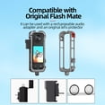 thumbnail image 4 of Metal Protective Frame Snap-On Closure, Compatible with Action Mount Accessories for Insta360 X4, 4 of 9