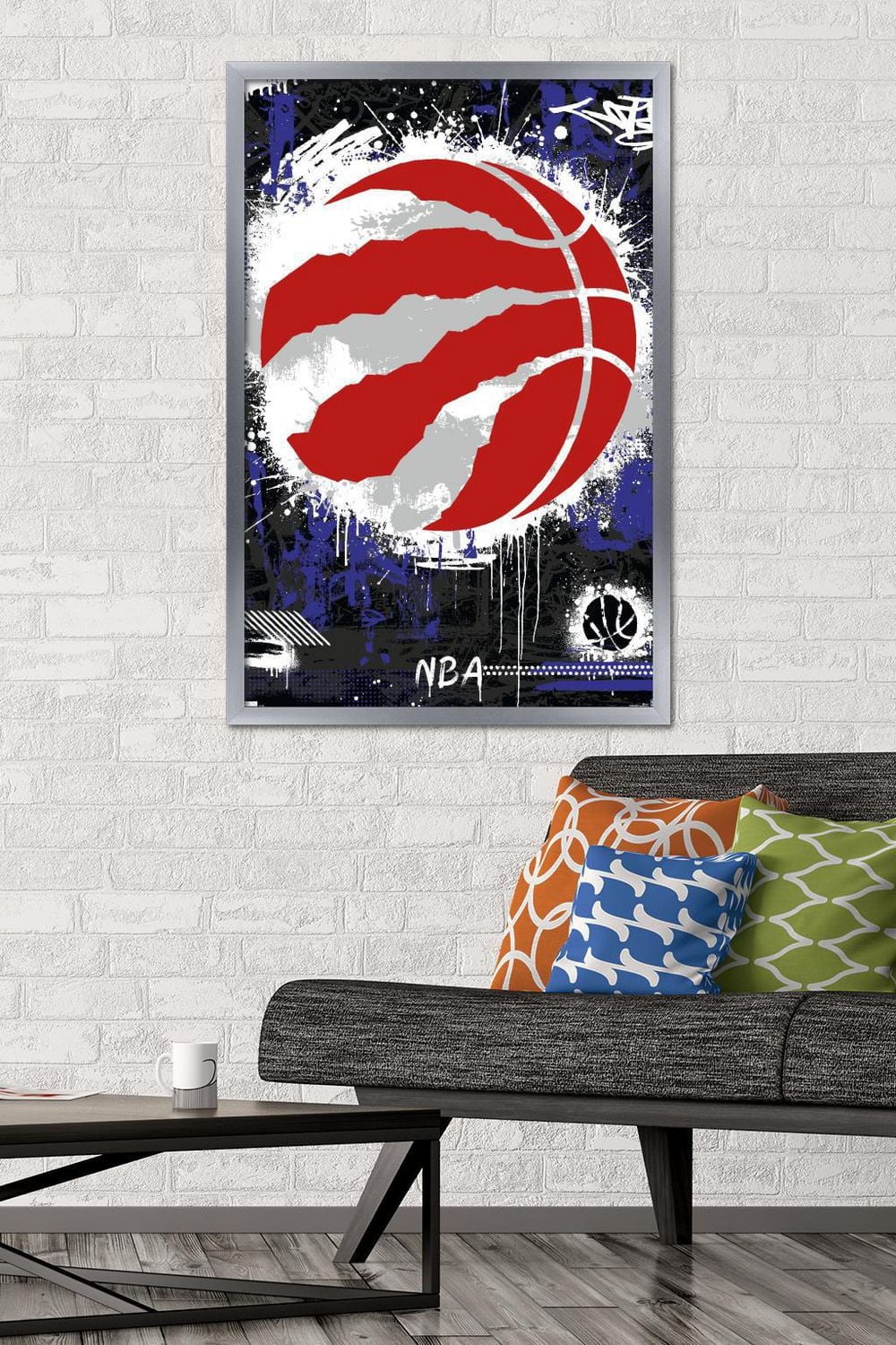 NBA Toronto Raptors - Maximalist Logo 23 Wall Poster