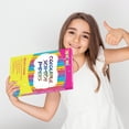 thumbnail image 7 of Topcolorusa Scratch Paper Art for Kids, 116 Pcs Rainbow Paper Scratch Art for Children Girls Boys DIY Party Favor Game Activity Birthday Christmas Toy Gift Set Kids Ages 3 4 5 6 7 8 9 10 Girls Boys, 7 of 7