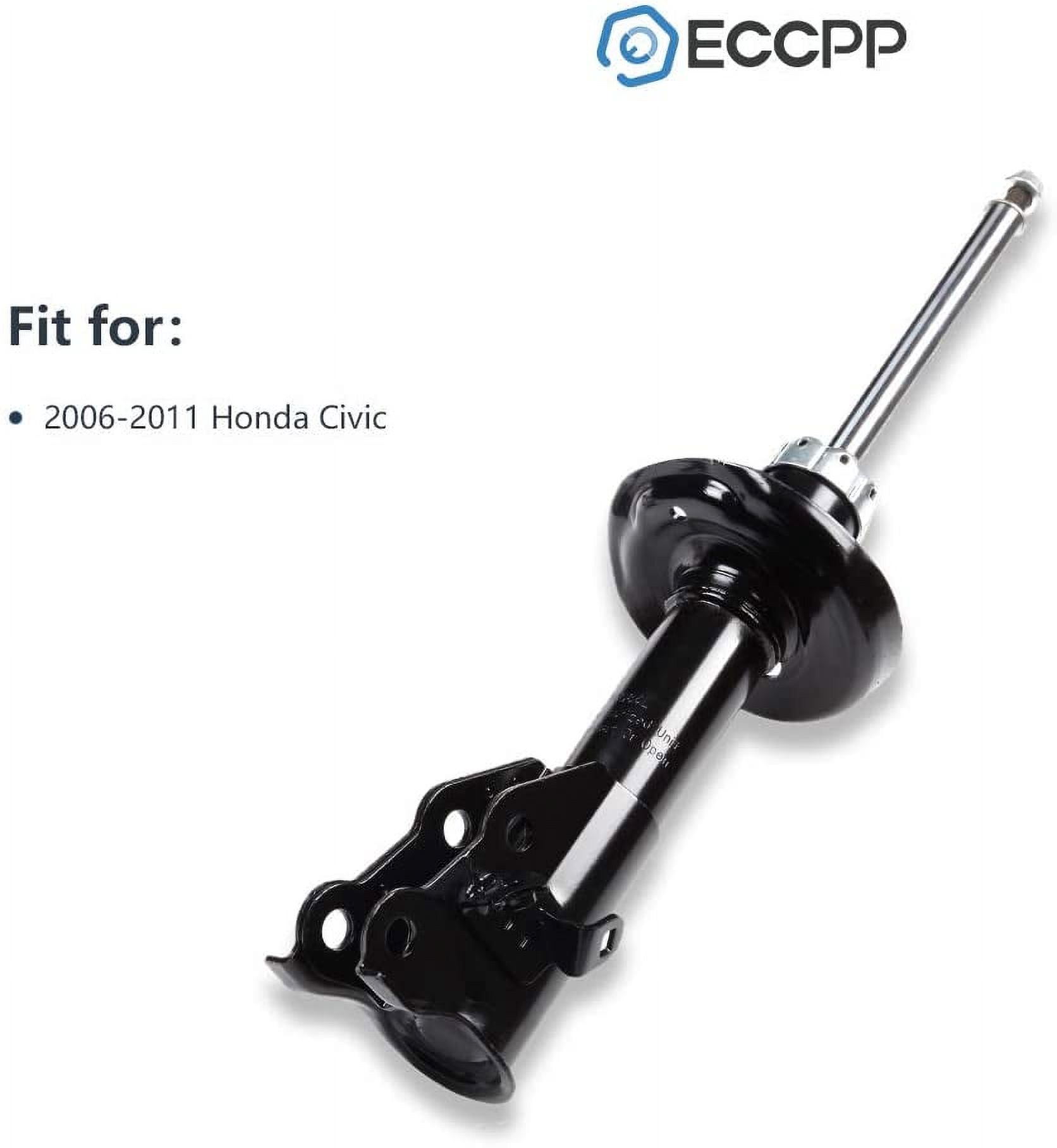 Shocks Struts,ECCPP Front Rear Shock Strut Absorbers Kits Compatible with 2006 2007 2008 2009 2010 for Honda Civic 348023 5609 339256 72285 339255 72284