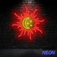 thumbnail image 3 of Handmadetneonsign Sun Moon Neon Sign, Sun and Moon Wall Art Light, Moon Son Interior Home Wall Decor 78760, 3 of 5