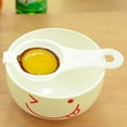 thumbnail image 4 of 3 separadores de yemas de plástico para huevos, utensilio de cocina, accesorios de tamiz (blanco), 4 of 8