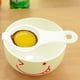 thumbnail image 4 of 3 separadores de yemas de plástico para huevos, utensilio de cocina, accesorios de tamiz (blanco), 4 of 8